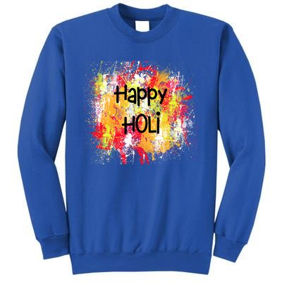 Happy Holi Indian Colorful Festival Of Colors Festive Party Gift Sweatshirt