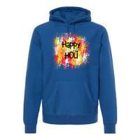 Happy Holi Indian Colorful Festival Of Colors Festive Party Gift Premium Hoodie