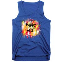 Happy Holi Indian Colorful Festival Of Colors Festive Party Gift Tank Top