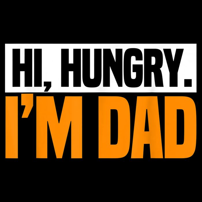 Hi Hungry I'm Dad Jokes Father's Day Gift Cooling Performance Crew T-Shirt