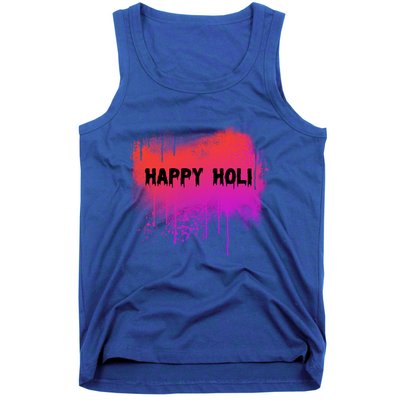 Happy Holi Indian Festival Of Colors 2021 Gift Tank Top