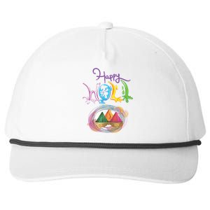 Happy Holi Indian's Colourful Festival Gift Cool Gift Snapback Five-Panel Rope Hat