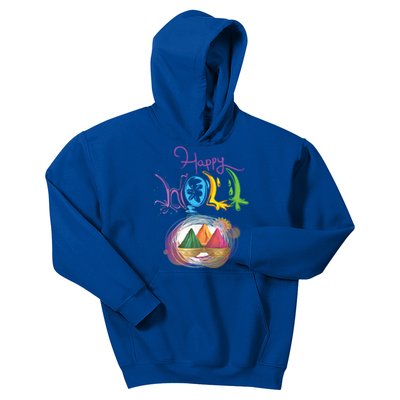 Happy Holi Indian's Colourful Festival Gift Cool Gift Kids Hoodie