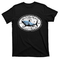 Hilton Head Island South Carolina Fishing Shark Fish Beach T-Shirt