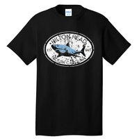 Hilton Head Island South Carolina Fishing Shark Fish Beach Tall T-Shirt