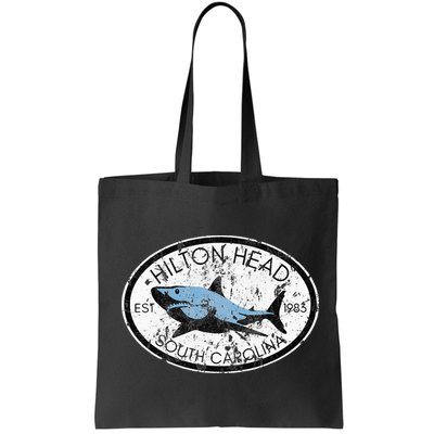 Hilton Head Island South Carolina Fishing Shark Fish Beach Bag