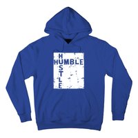 Humble Hustle Inspirational Motivational Entrepreneur Quote Gift Hoodie