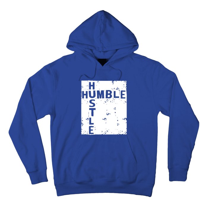 Humble Hustle Inspirational Motivational Entrepreneur Quote Gift Hoodie