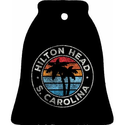 Hilton Head Island South Carolina Ceramic Bell Ornament