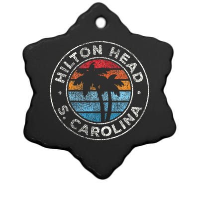 Hilton Head Island South Carolina Ceramic Star Ornament