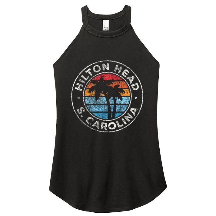 Hilton Head Island South Carolina Women's Perfect Tri Rocker Tank