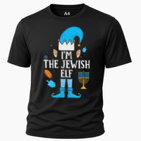 Happy Hanukkah IM The Jewish Elf Family Christmas Pajama Cooling Performance Crew T-Shirt