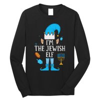 Happy Hanukkah IM The Jewish Elf Family Christmas Pajama Long Sleeve Shirt