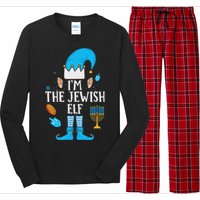 Happy Hanukkah IM The Jewish Elf Family Christmas Pajama Long Sleeve Pajama Set