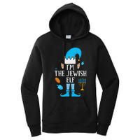 Happy Hanukkah IM The Jewish Elf Family Christmas Pajama Women's Pullover Hoodie