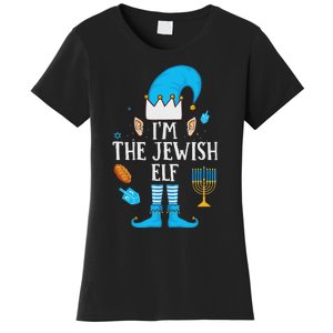 Happy Hanukkah IM The Jewish Elf Family Christmas Pajama Women's T-Shirt