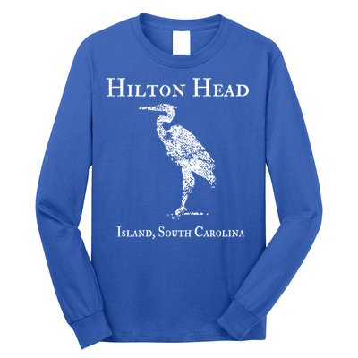 Hilton Head Island Crane Family Vacation Gift Long Sleeve Shirt