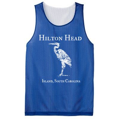 Hilton Head Island Crane Family Vacation Gift Mesh Reversible Basketball Jersey Tank