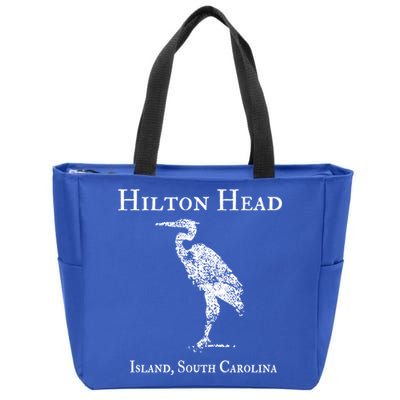Hilton Head Island Crane Family Vacation Gift Zip Tote Bag