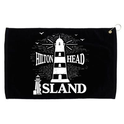 Hilton Head Island South Carolina Family Vacation Meaningful Gift Grommeted Golf Towel