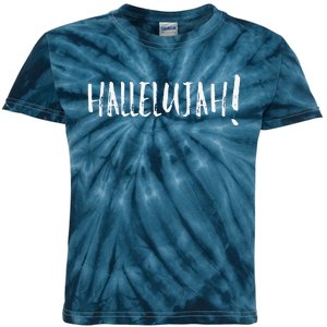 Hallelujah He Is Risen Easter Christian Hosanna Praise Jesus Kids Tie-Dye T-Shirt