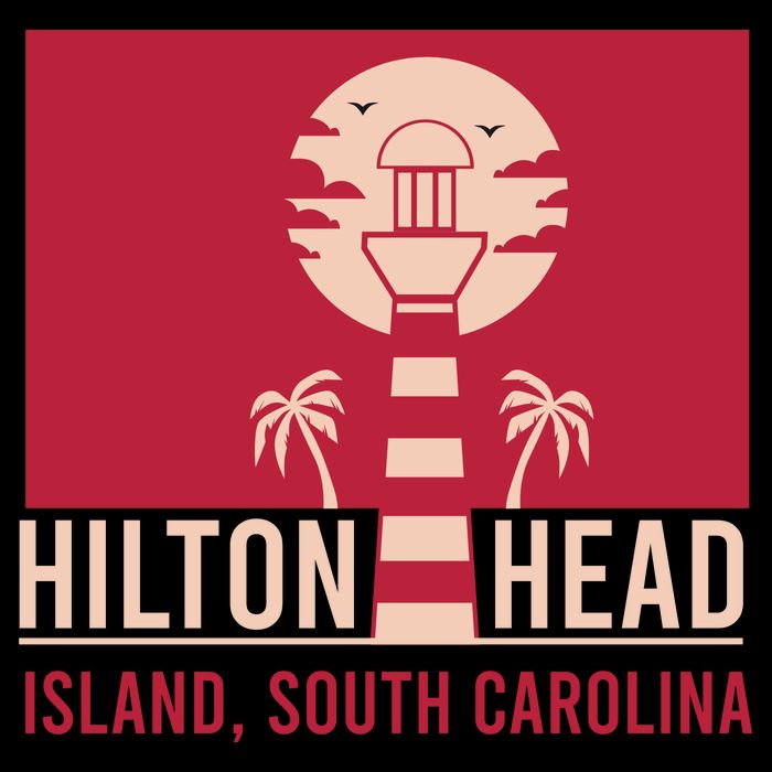 Hilton Head Island City Backpack
