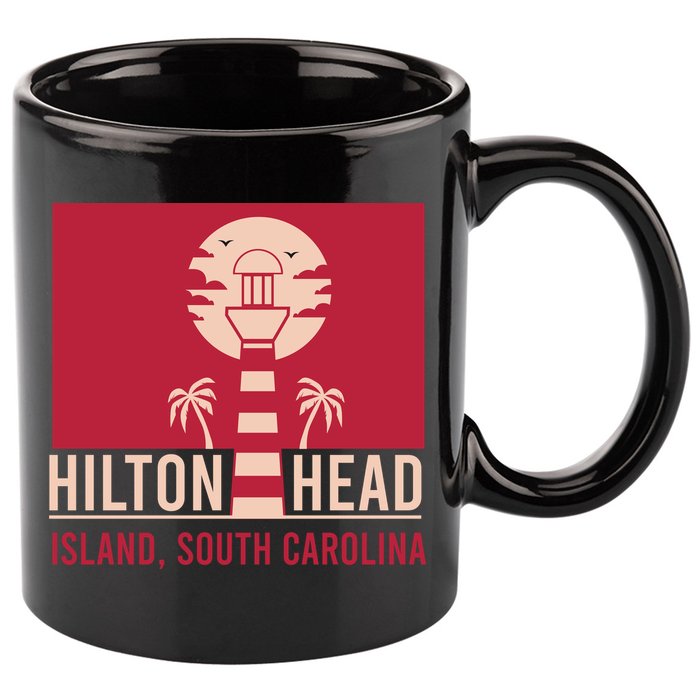 Hilton Head Island 11oz C Handle Ceramic Mug
