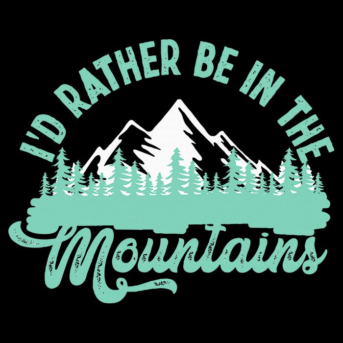 Hiker Hiking ID Rather Be In The Mountains City Backpack