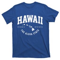 Hawaii Hawaiian Islands Coordinates State Map Souvenir Gift T-Shirt