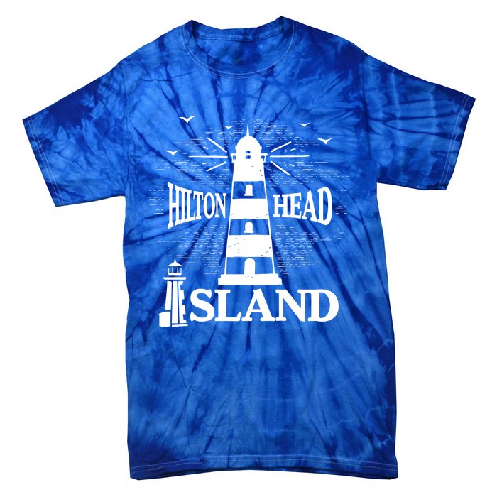 Hilton Head Island South Carolina Family Vacation Gift Tie-Dye T-Shirt