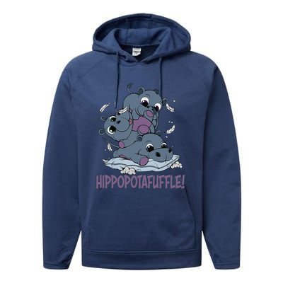 Hippoptafuffle! Performance Fleece Hoodie