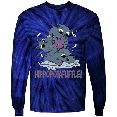 Hippoptafuffle! Tie-Dye Long Sleeve Shirt