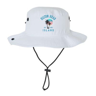 Hilton Head Island South Carolina Beach Palm Trees Summer Bucket Hat