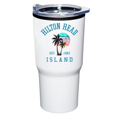 Hilton Head Island South Carolina Beach Palm Trees Summer Tumbler