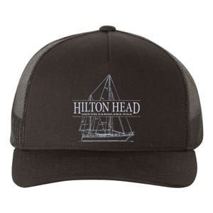 Hilton Head Island South Carolina Sailing Yupoong Adult 5-Panel Trucker Hat