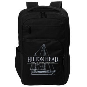 Hilton Head Island South Carolina Sailing Impact Tech Backpack