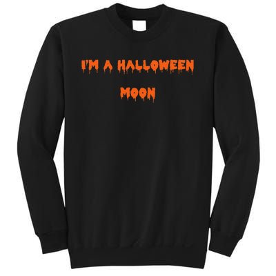 Happy Halloween I’M A Halloween Moon Spooky Sweatshirt