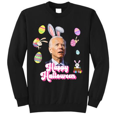 Happy Halloween Joe Biden Funny Easter Sweatshirt