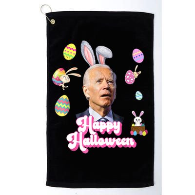 Happy Halloween Joe Biden Funny Easter Golf Towel