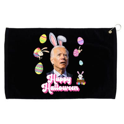 Happy Halloween Joe Biden Funny Easter Grommeted Golf Towel