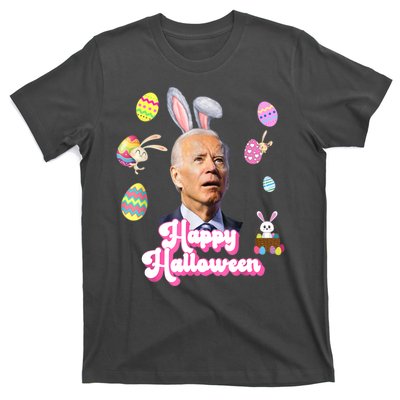 Happy Halloween Joe Biden Funny Easter T-Shirt