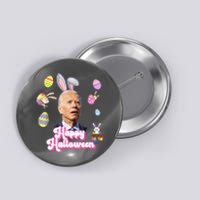 Happy Halloween Joe Biden Funny Easter Button