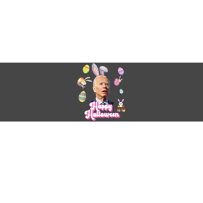 Happy Halloween Joe Biden Funny Easter Bumper Sticker