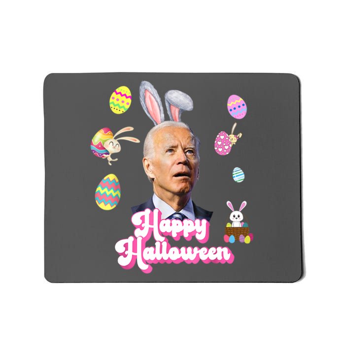 Happy Halloween Joe Biden Funny Easter Mousepad