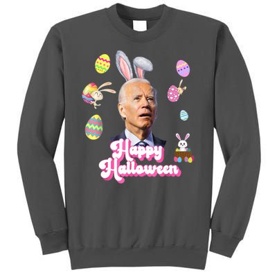 Happy Halloween Joe Biden Funny Easter Tall Sweatshirt