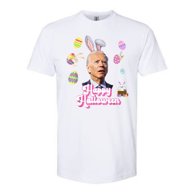 Happy Halloween Joe Biden Funny Easter Softstyle CVC T-Shirt