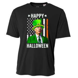 Happy Halloween Joe Biden St Patricks Day Leprechaun Hat  Cooling Performance Crew T-Shirt