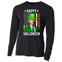 Happy Halloween Joe Biden St Patricks Day Leprechaun Hat  Cooling Performance Long Sleeve Crew