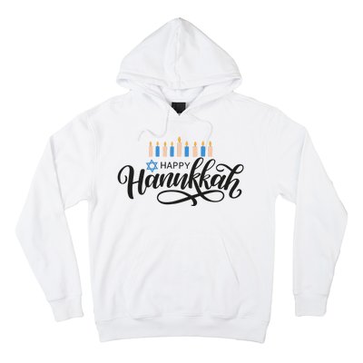 Happy Hanukkah Jewish Holiday Gift Hoodie