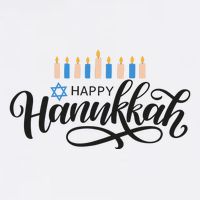 Happy Hanukkah Jewish Holiday Gift Long Sleeve Shirt